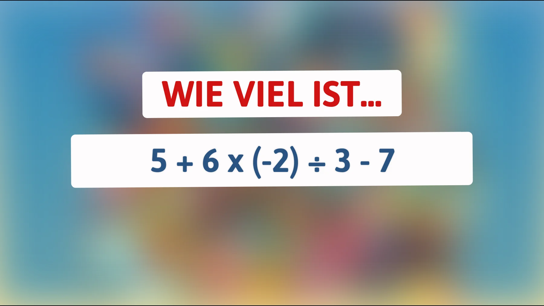Bist du schlau genug, um dieses knifflige Rätsel zu lösen? Herausforderung für Mathegenies erwartet dich!"