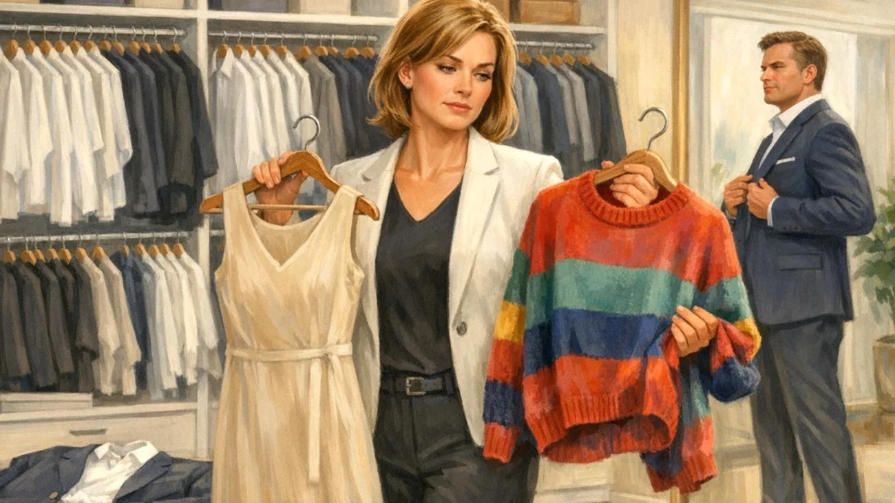 Das ist, was deine Kleiderwahl über deine Selbstkontrolle verrät, laut Psychologie2026-03-22T22:34:44.760Z"