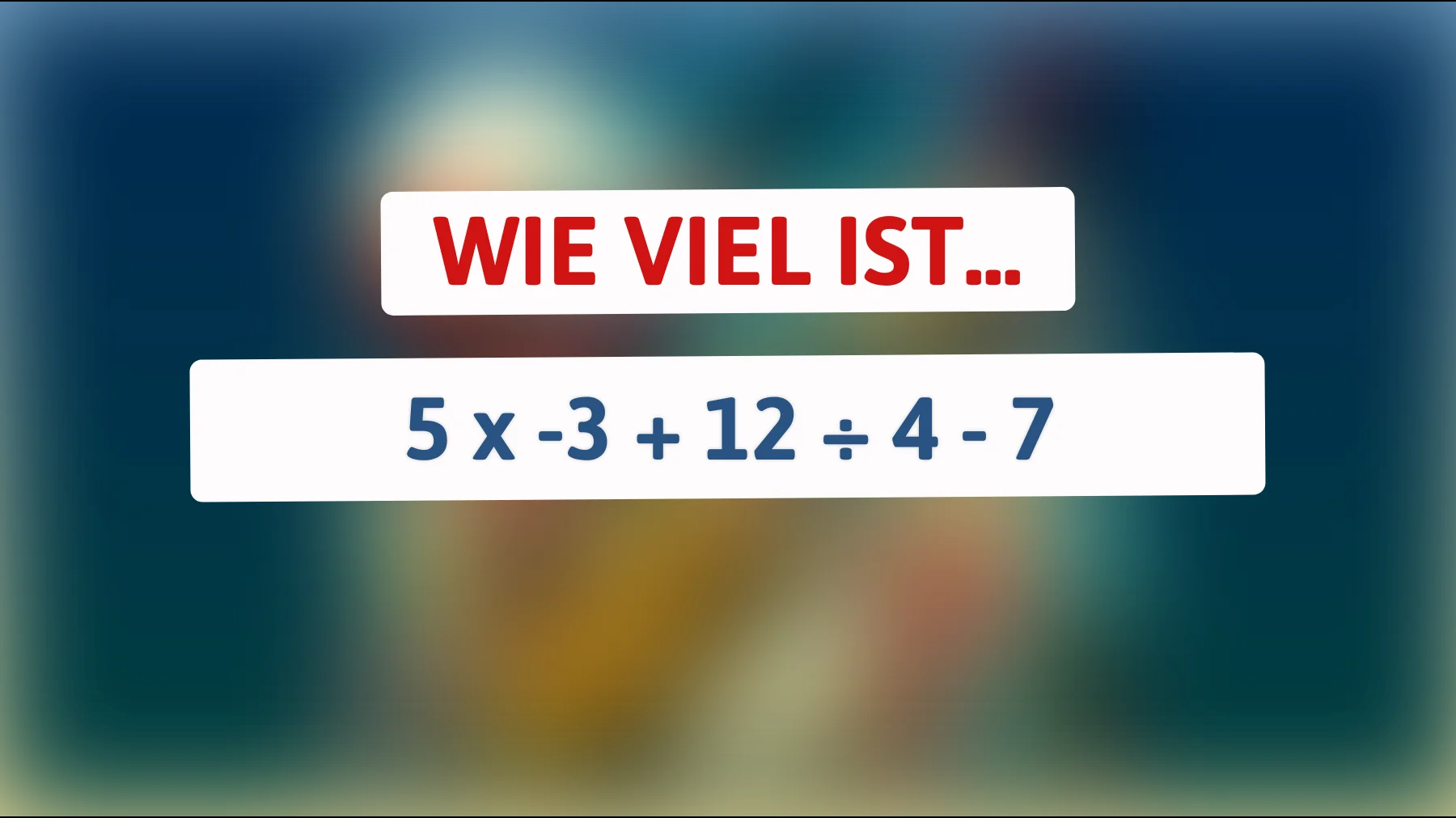 Nur 1 von 10 schafft es: Kannst du dieses mathematische Rätsel knacken?"